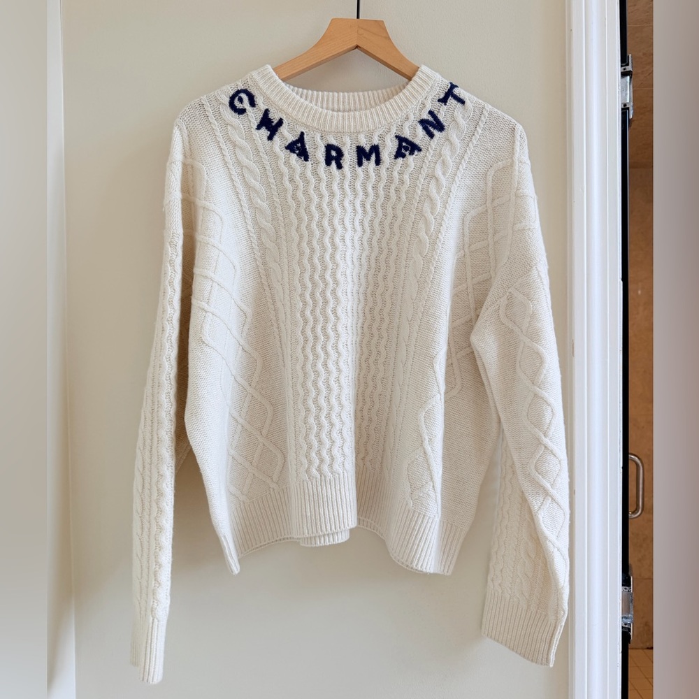 Clare V x monoprix Charmant sweater sz XL